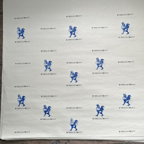Custom wrapping paper 30 Sheets - Picture 5 of 13